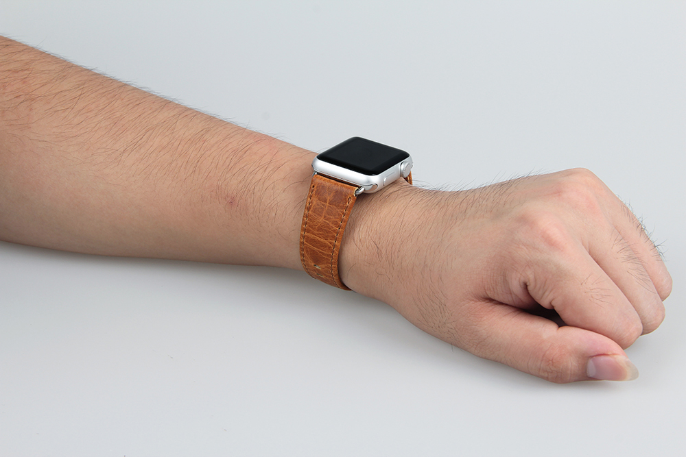 Crazy Horse Genuine Leather Watch Band 