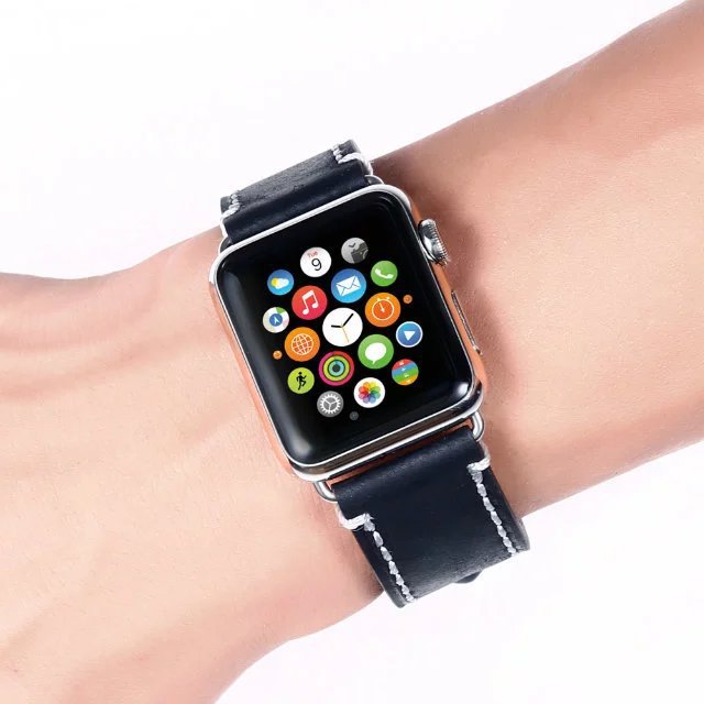 Cowboy Genuine Leather Watch Band 