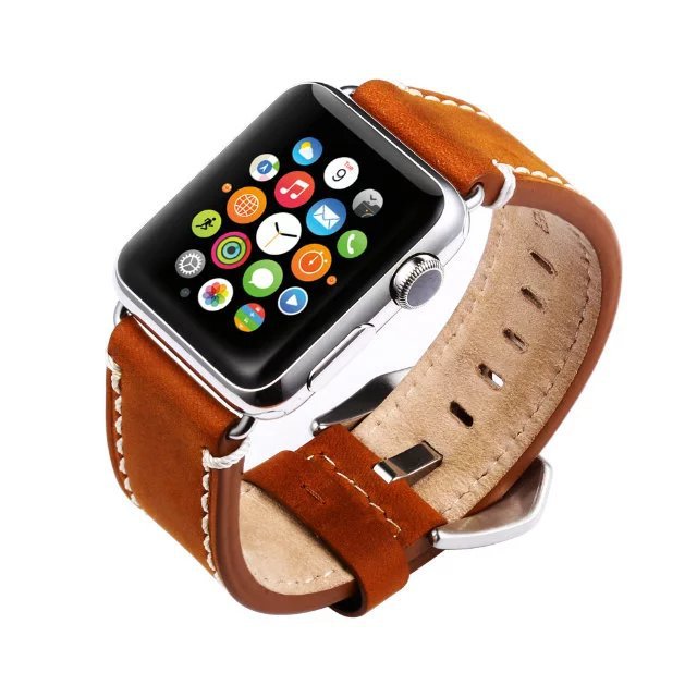Cowboy Genuine Leather Watch Band 