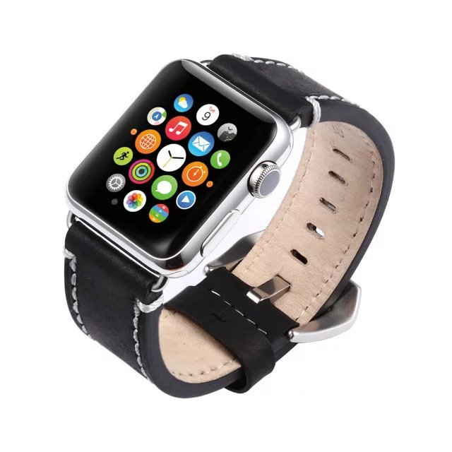 Cowboy Genuine Leather Watch Band 