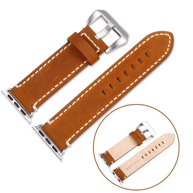 Cowboy Genuine Leather Watch Band 