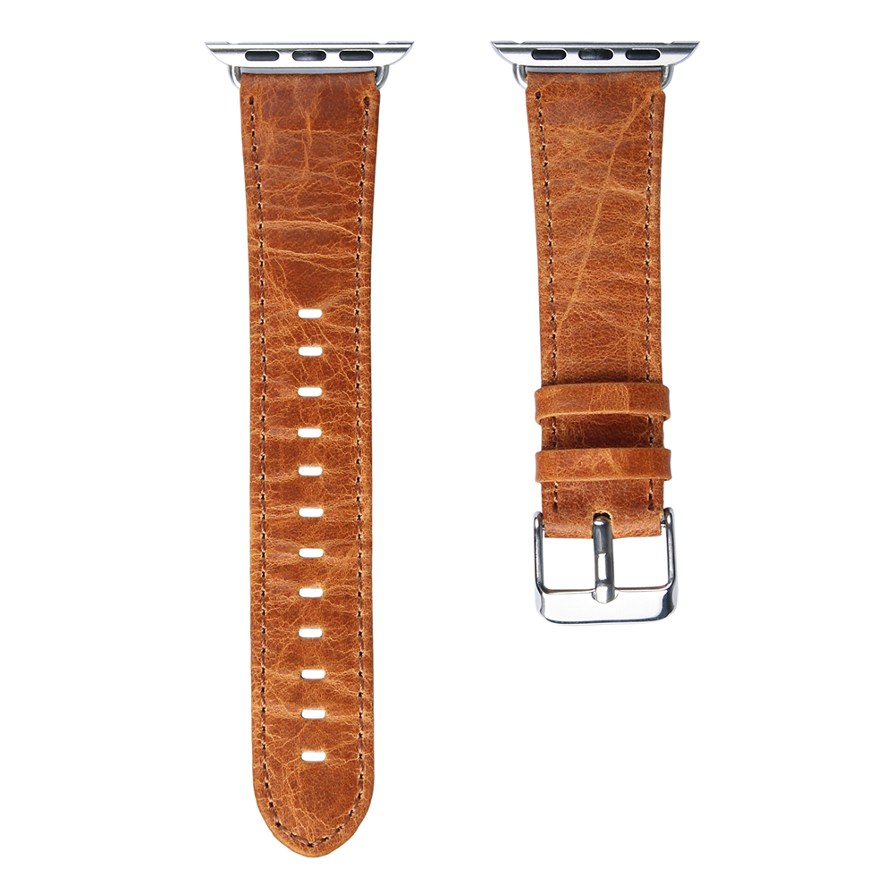 Crazy Horse Genuine Leather Watch Band 
