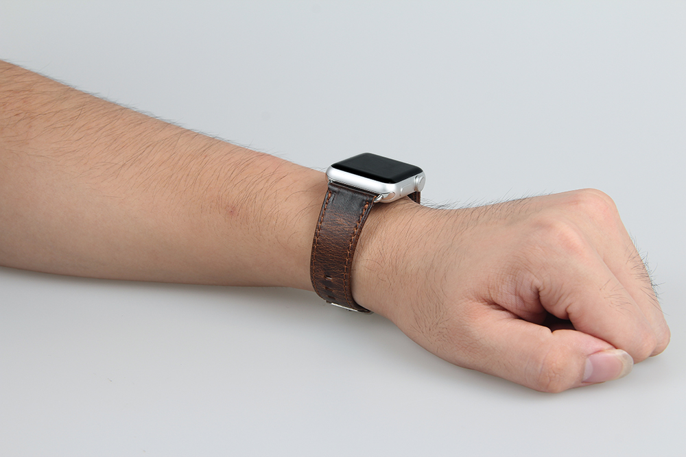 Crazy Horse Genuine Leather Watch Band 