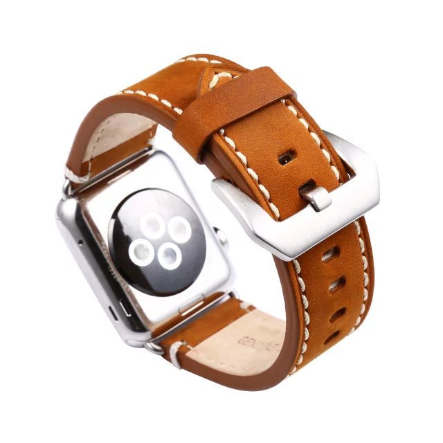 Cowboy Genuine Leather Watch Band 