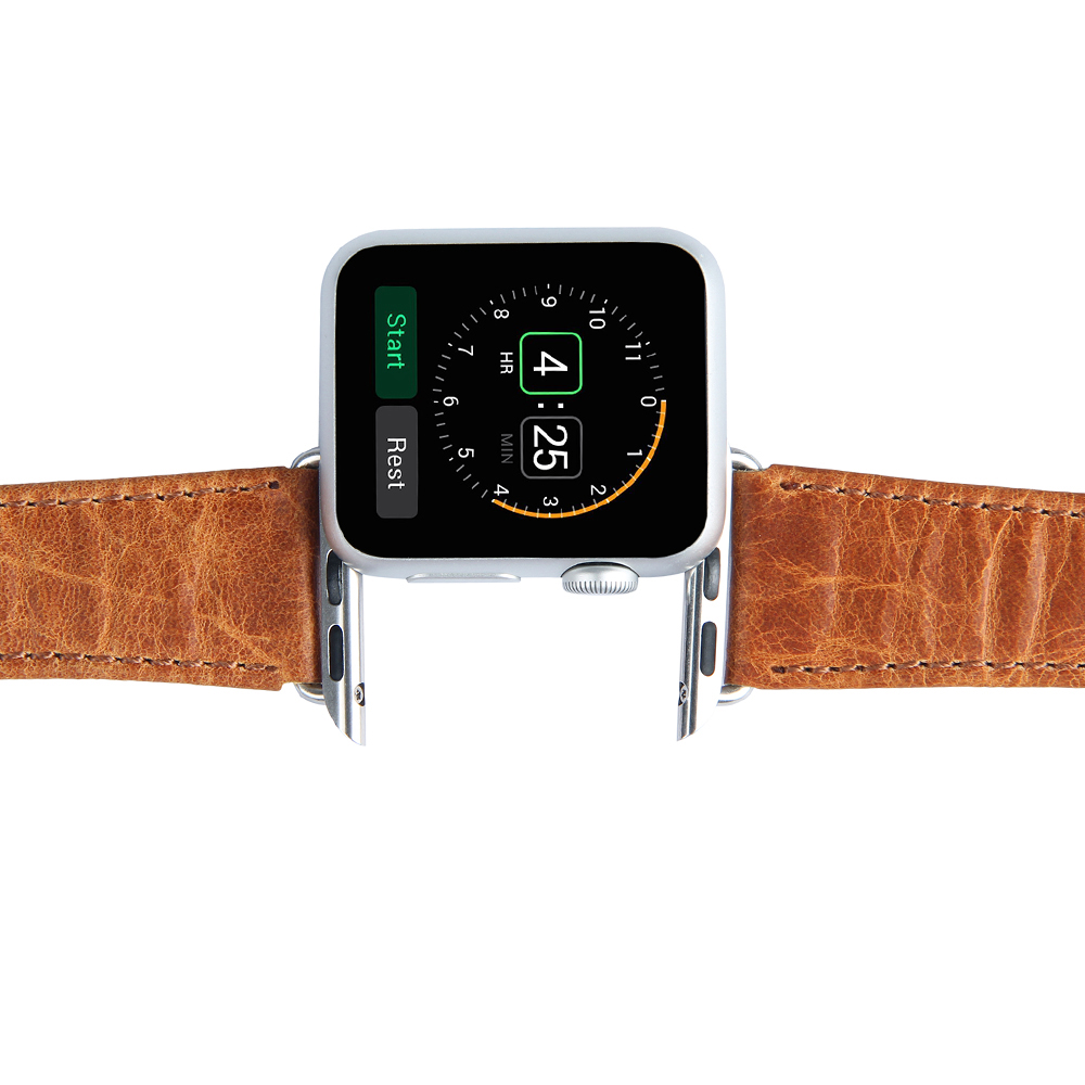 Crazy Horse Genuine Leather Watch Band 
